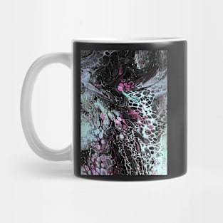 Sustain - Abstract Acrylic Pour Mug